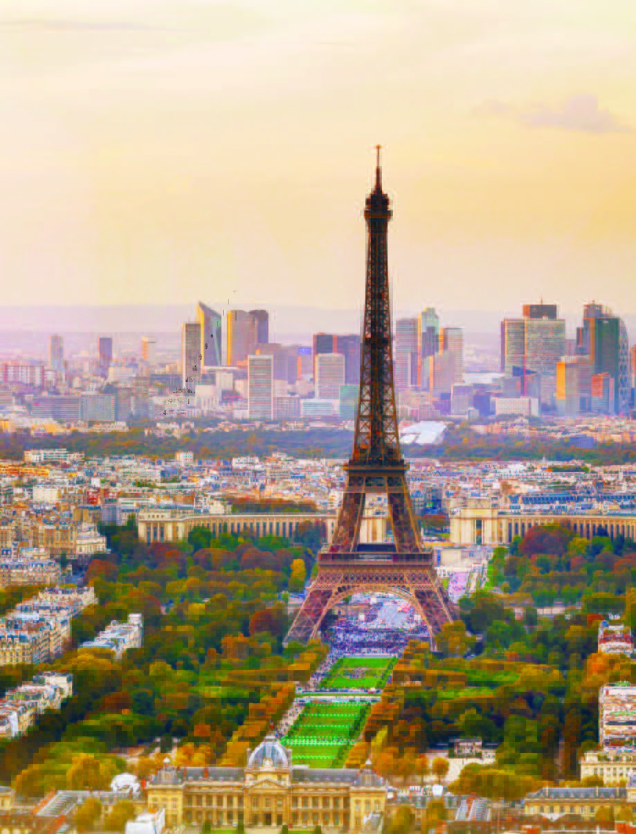 Image de la tour Eiffel - Luxury Hotelschool